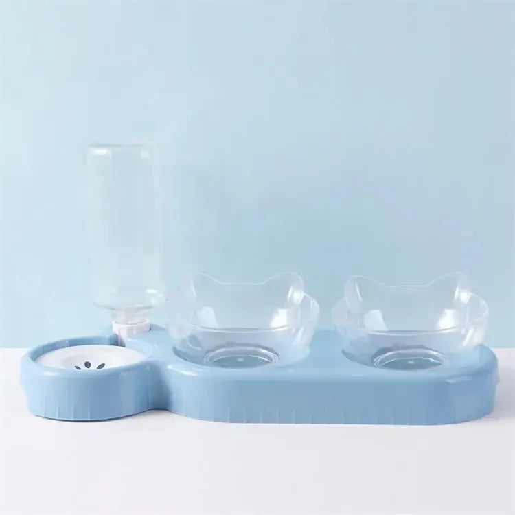 Water Dispenser Double Bowl Stand
