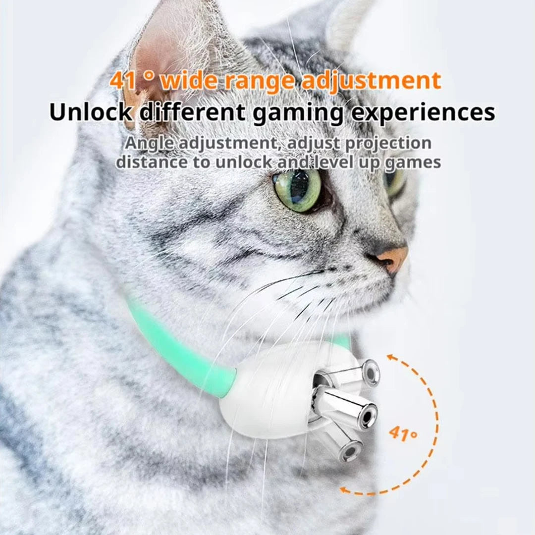 Rechargeable Laser Teasing Collar