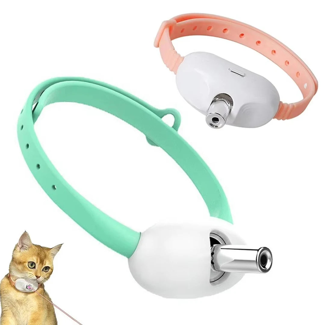 Rechargeable Laser Teasing Collar
