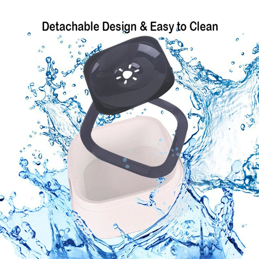 Splash Proof Floating Pet Water Bowl