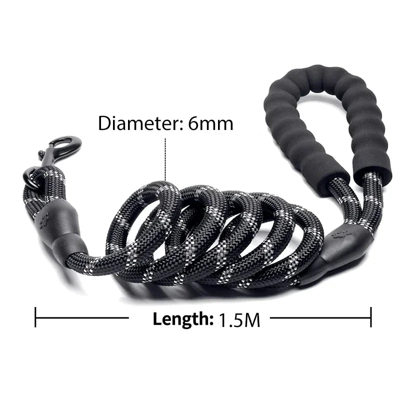 Strong Reflective Nylon Leash