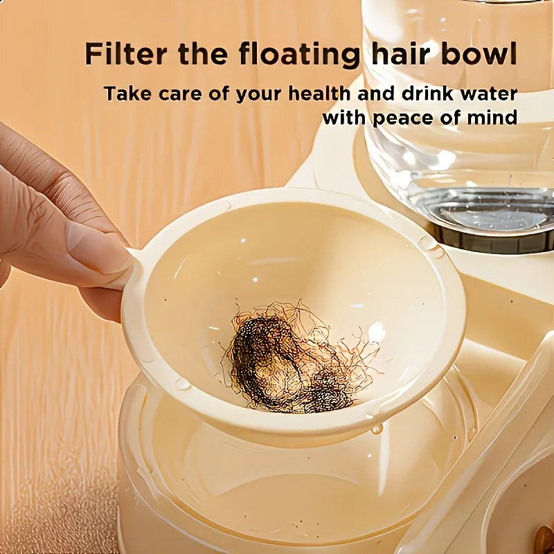 2 In 1 Pet Feeder Water Dispenser Travel Bowl