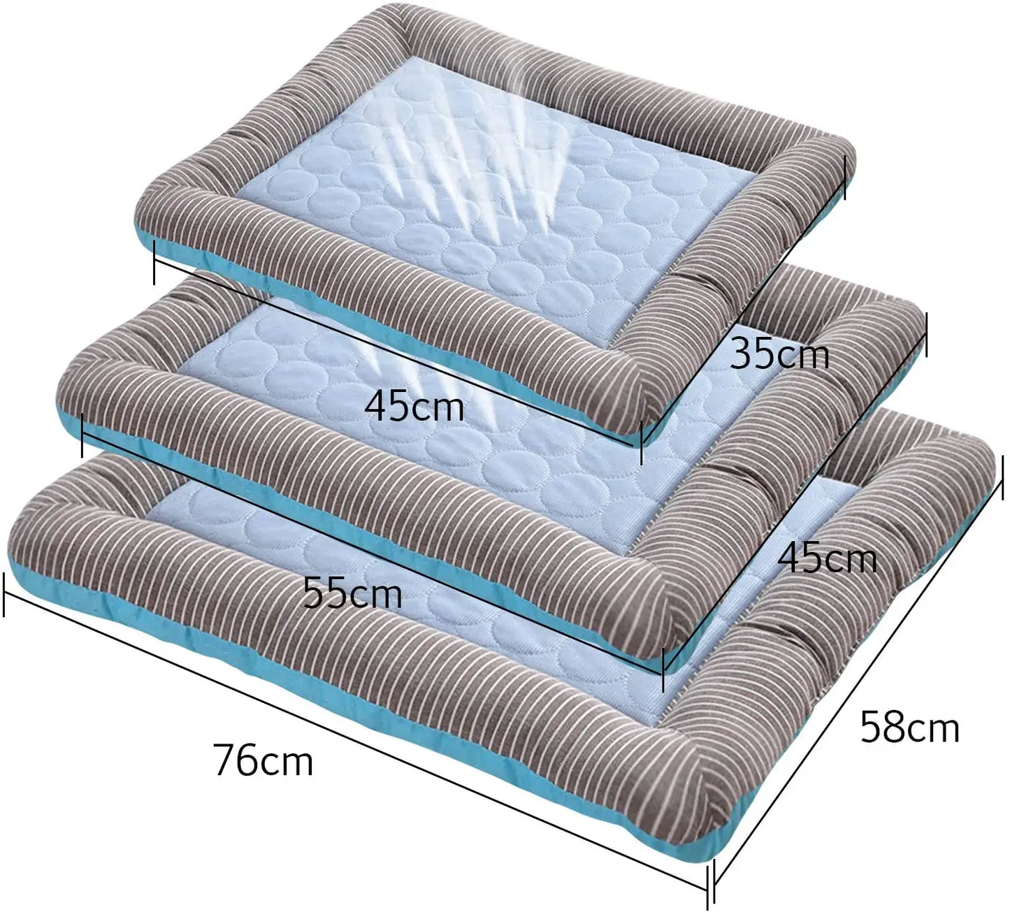 Summer Cotton Cooling Bed Mat