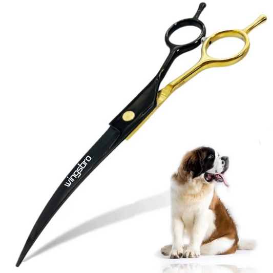 Professional 7.5 Inch Curved Grooming Scissors