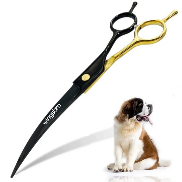 Professional 7.5 Inch Curved Grooming Scissors
