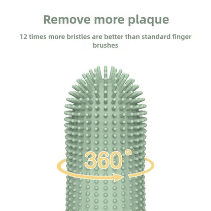 360 Degree Silicone Finger Toothbrush