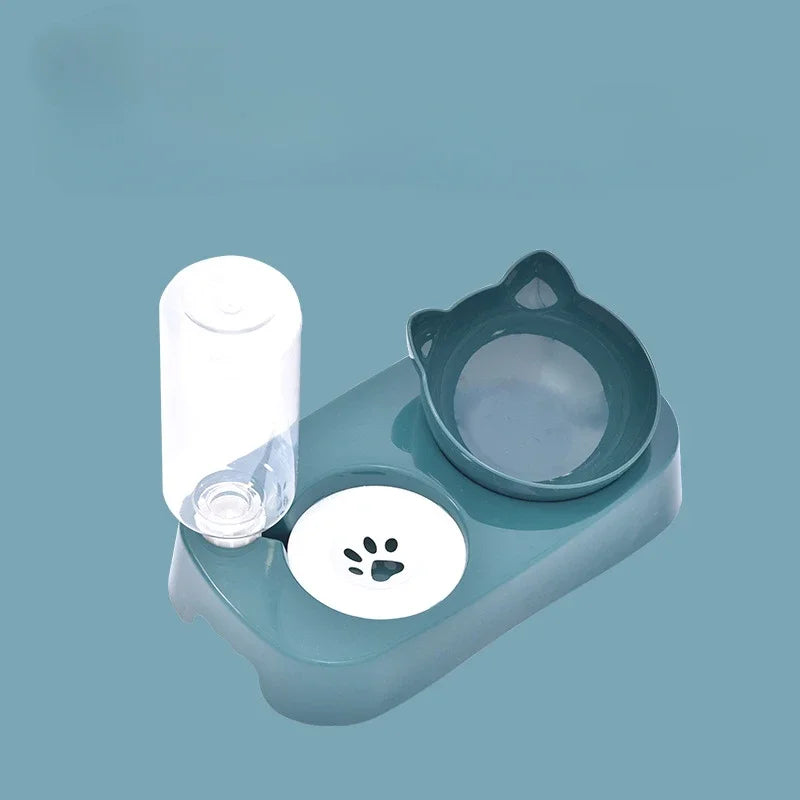 Water Dispenser Double Bowl Stand