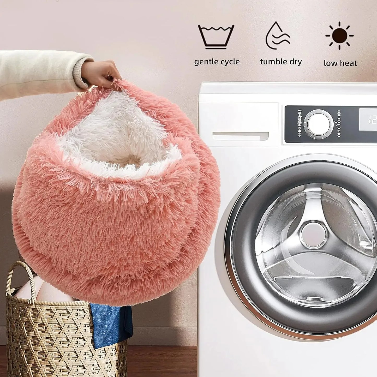 2 In 1 Soft Plush Bed
