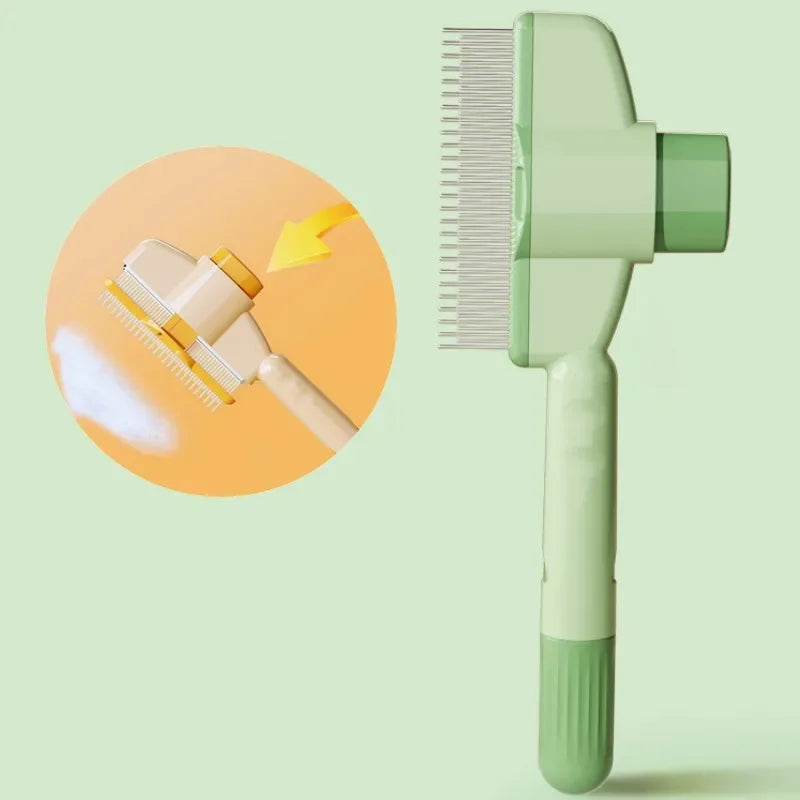 Stainless Steel Pet Hair Remover Brush