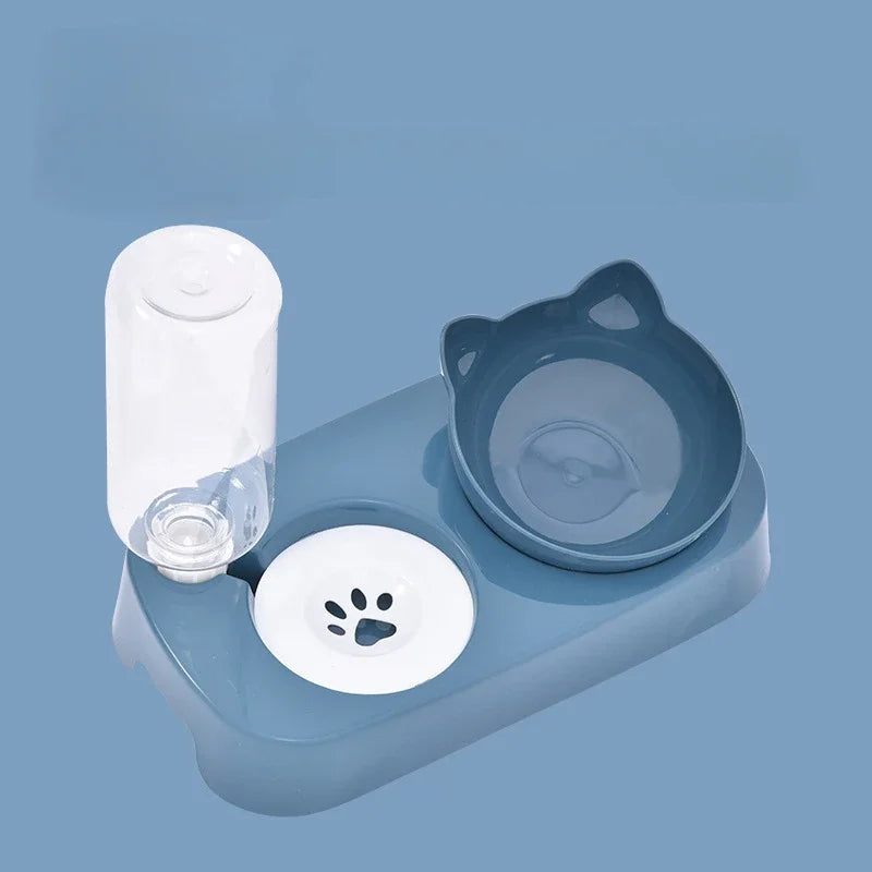 Water Dispenser Double Bowl Stand