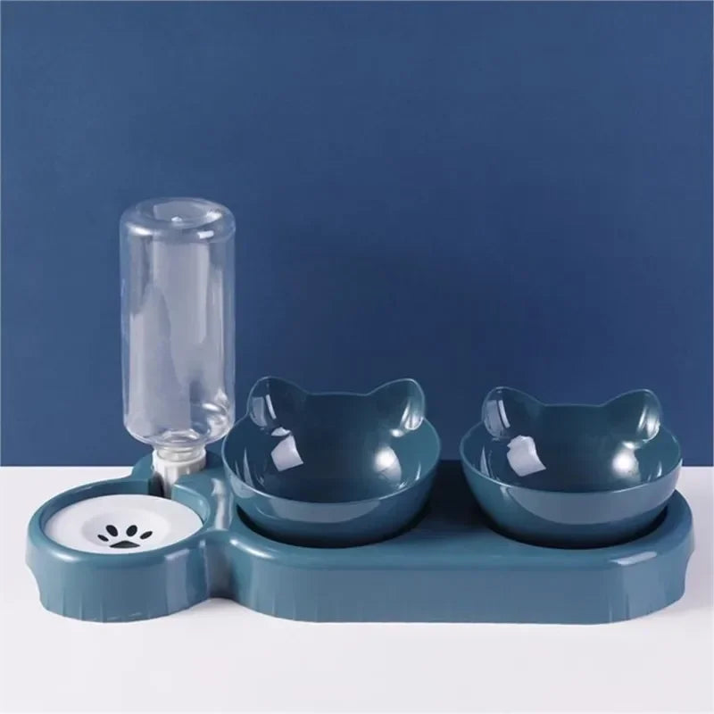 Water Dispenser Double Bowl Stand