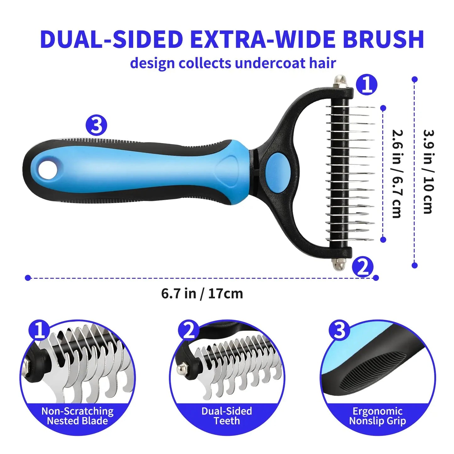 Stainless Steel Fur Knot Cutter