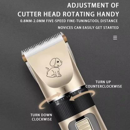 4 In 1 Electric Grooming Clippers Set