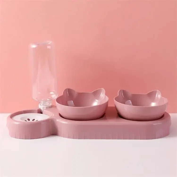 Water Dispenser Double Bowl Stand