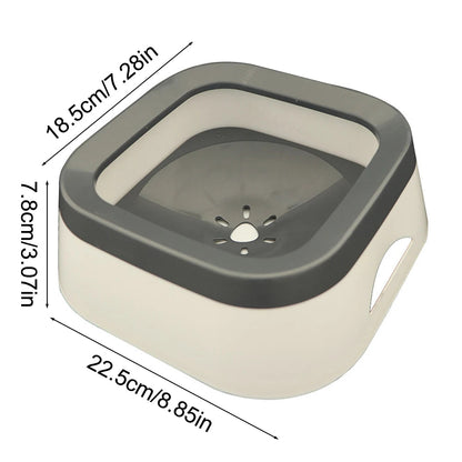 Splash Proof Floating Pet Water Bowl