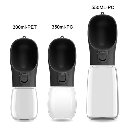 Portable 550ml Dog Water Bottle