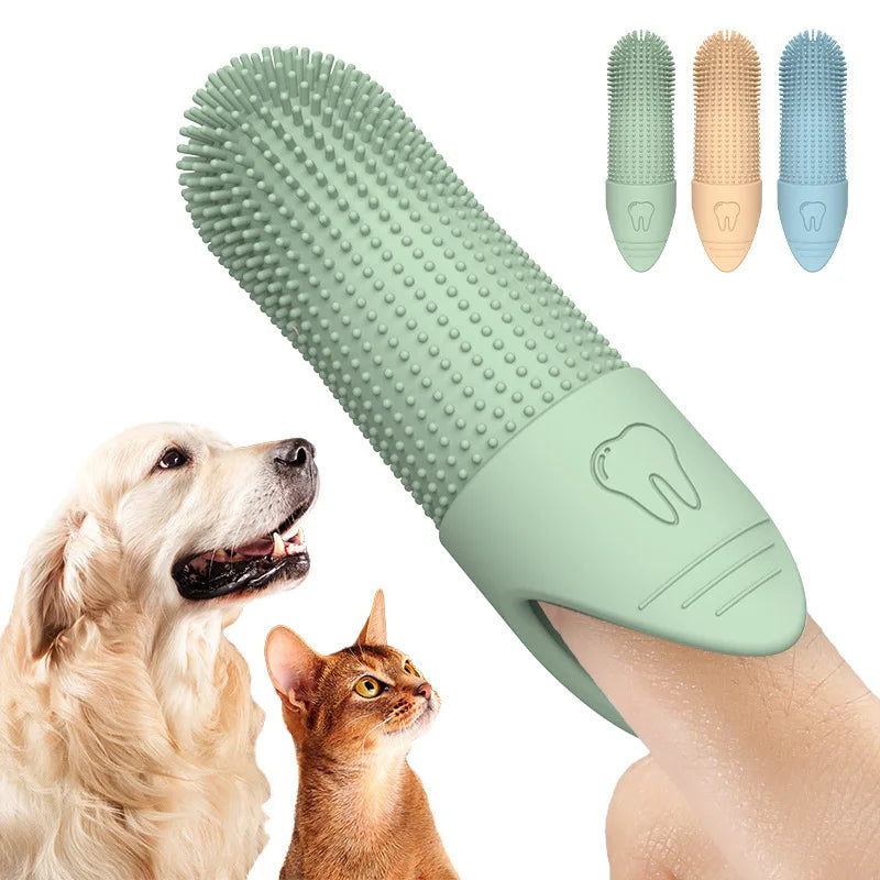 360 Degree Silicone Finger Toothbrush