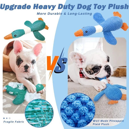 Interactive Plush Squeaky Chew Toy