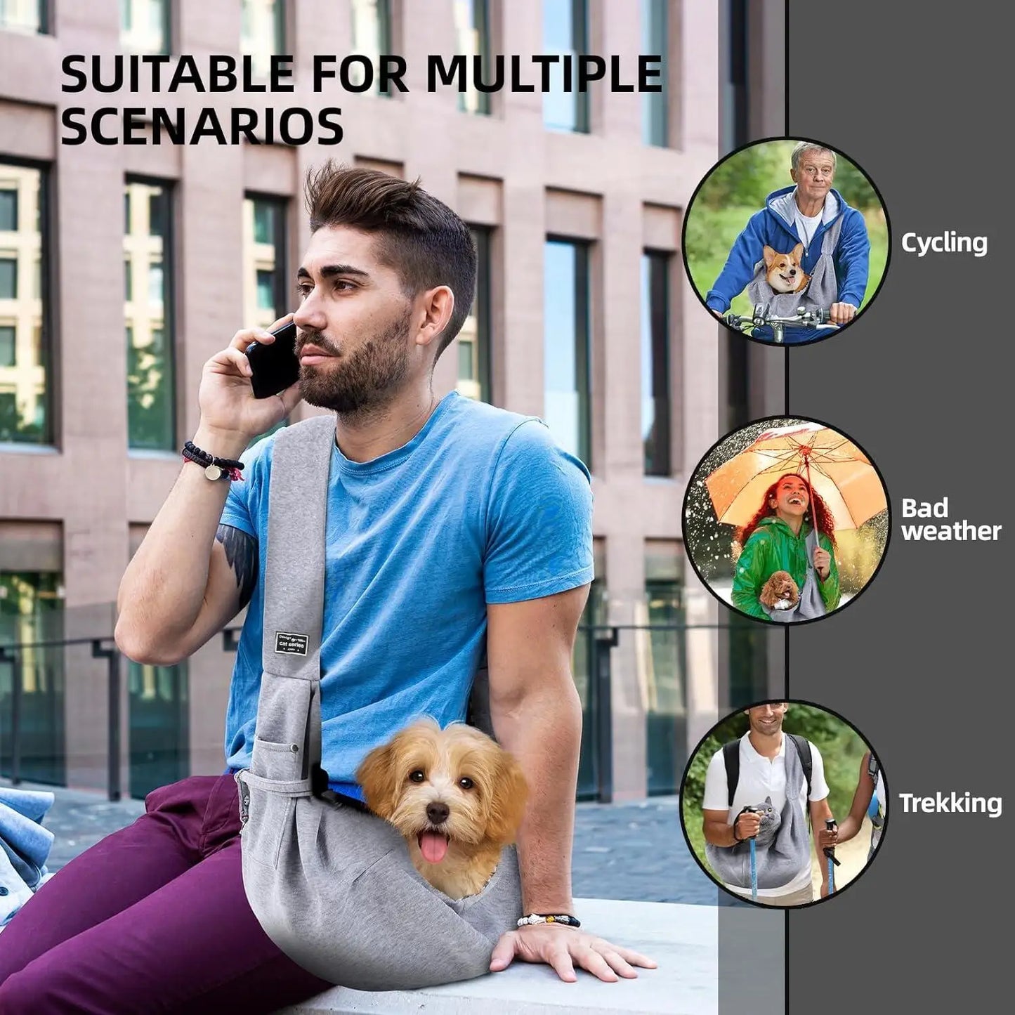Comfortable Crossbody Sling Bag