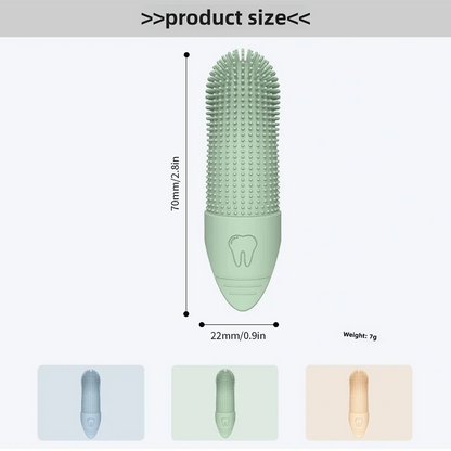 360 Degree Silicone Finger Toothbrush