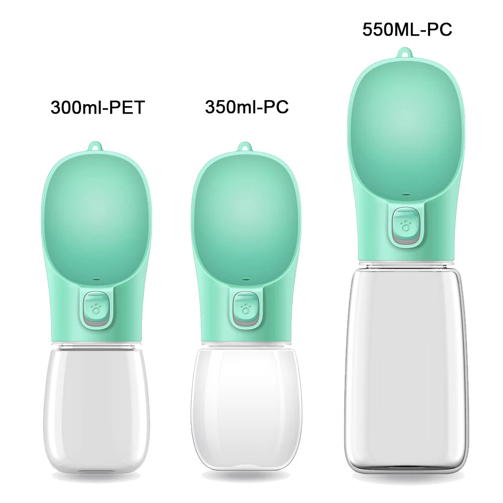Portable 550ml Dog Water Bottle