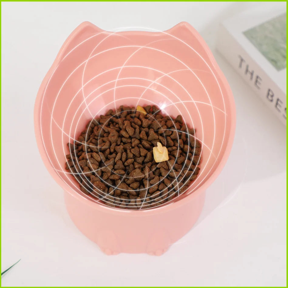 Anti Overturning Neck Protection Feeder Bowl
