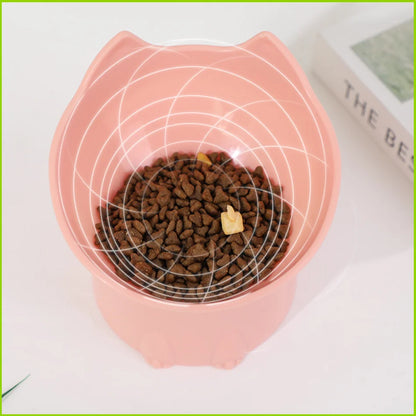 Anti Overturning Neck Protection Feeder Bowl