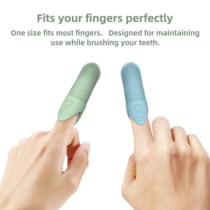360 Degree Silicone Finger Toothbrush