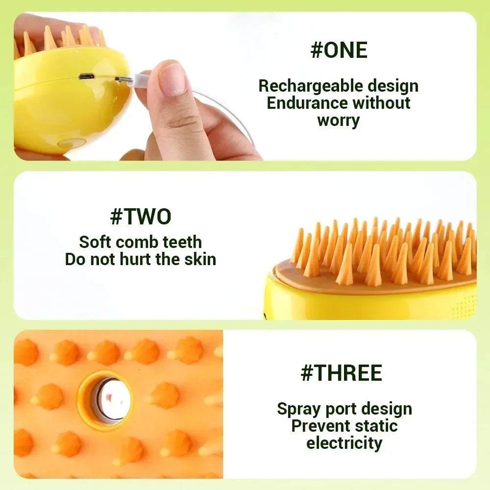 Electric Spray Massage Brush