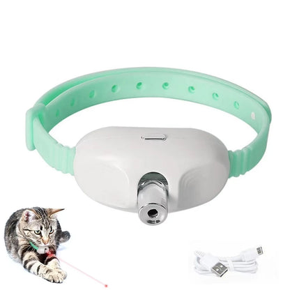 Rechargeable Laser Teasing Collar
