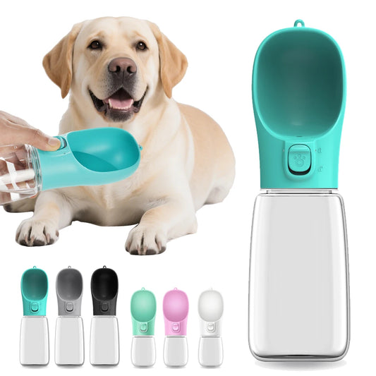 Portable 550ml Dog Water Bottle