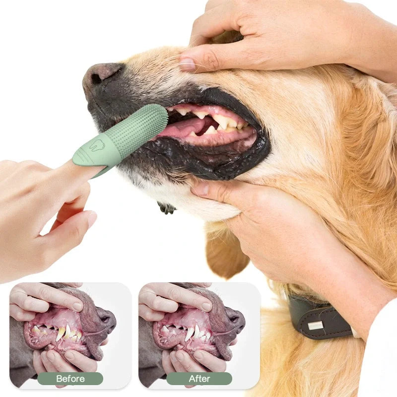 360 Degree Silicone Finger Toothbrush