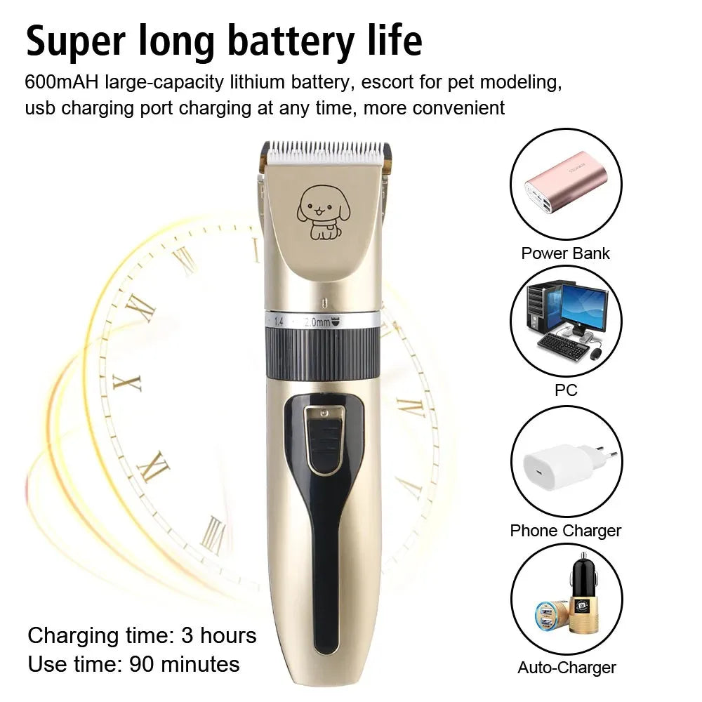 4 In 1 Electric Grooming Clippers Set
