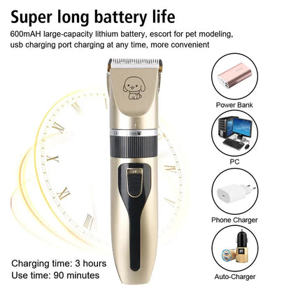 4 In 1 Electric Grooming Clippers Set