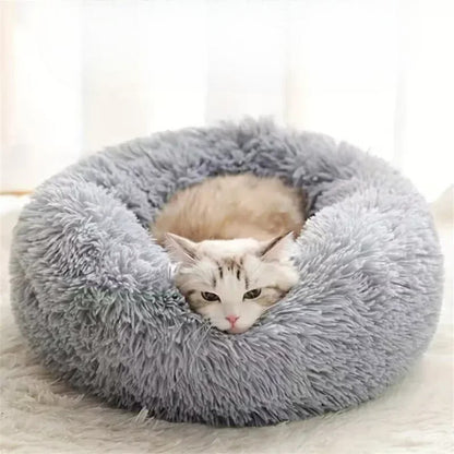 Soft Plush Donut Bed